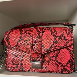 Zara snake print bag boho